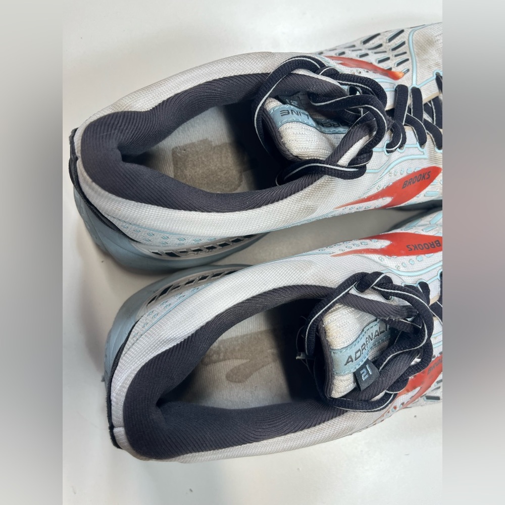 Brooks Adrenaline 21 Blue / White Men’s 13 Running Shoes - Picture 8 of 15